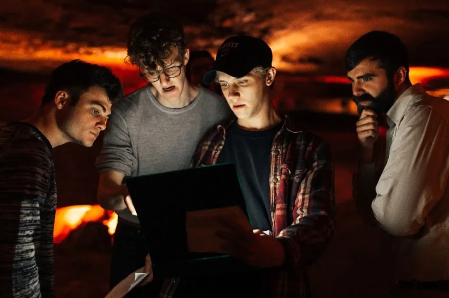 Missouri State University students filmed at Fantastic Caverns
