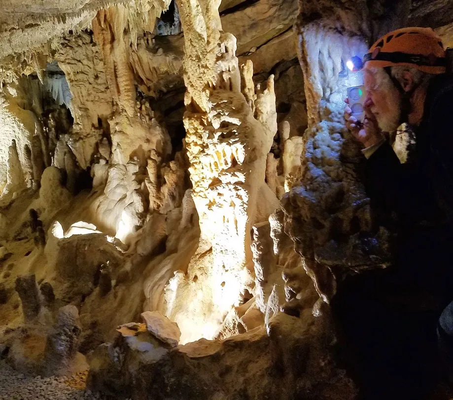 A detailed cave map takes a long time to make