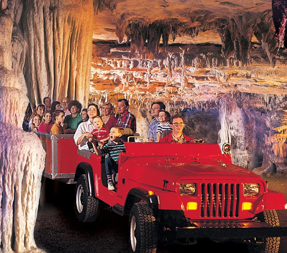 Americas ride thru cave