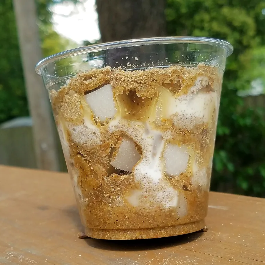 Recreating the layers of the earth in a cup