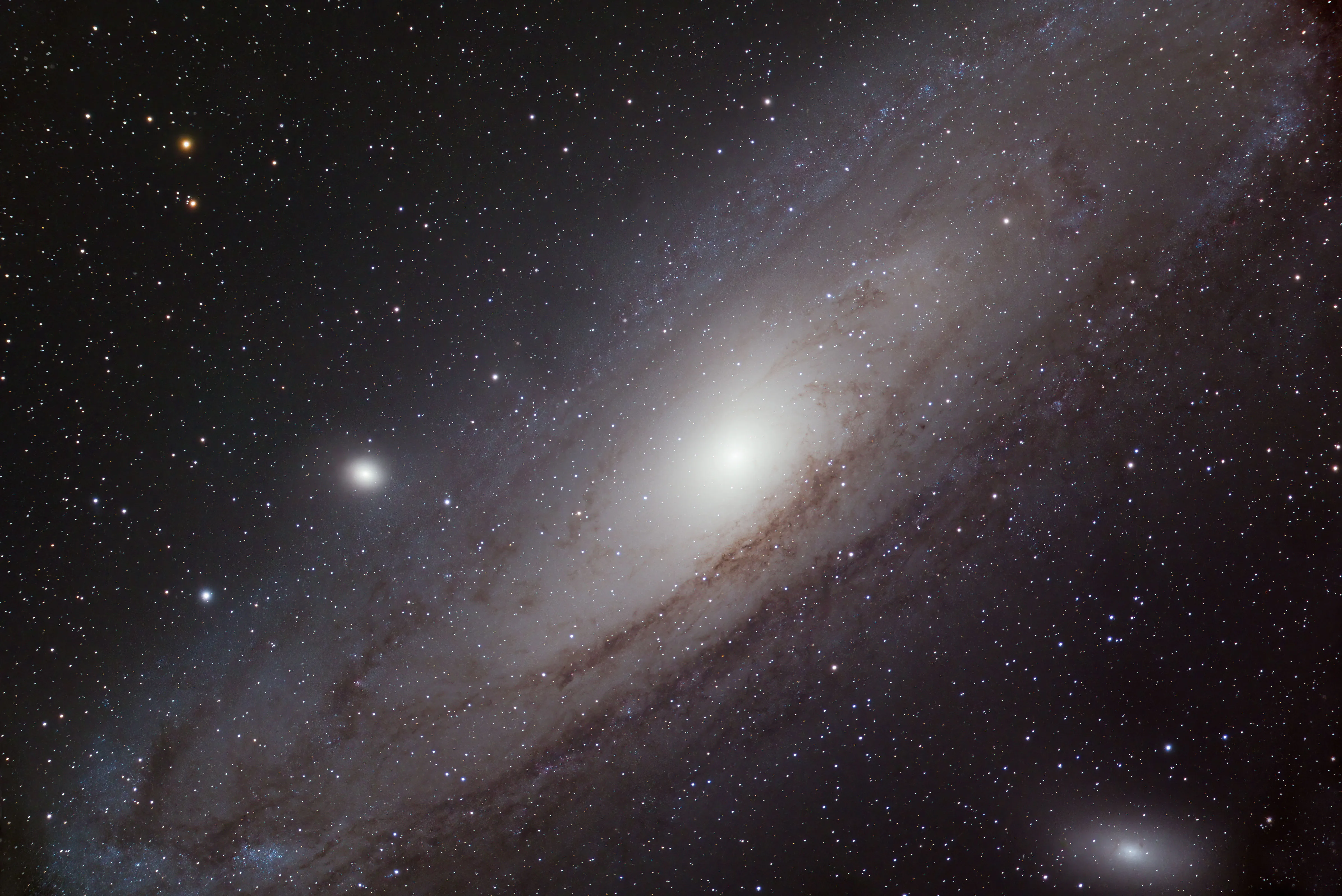 High resolution astrophoto of M31 taken in just 15 minutes