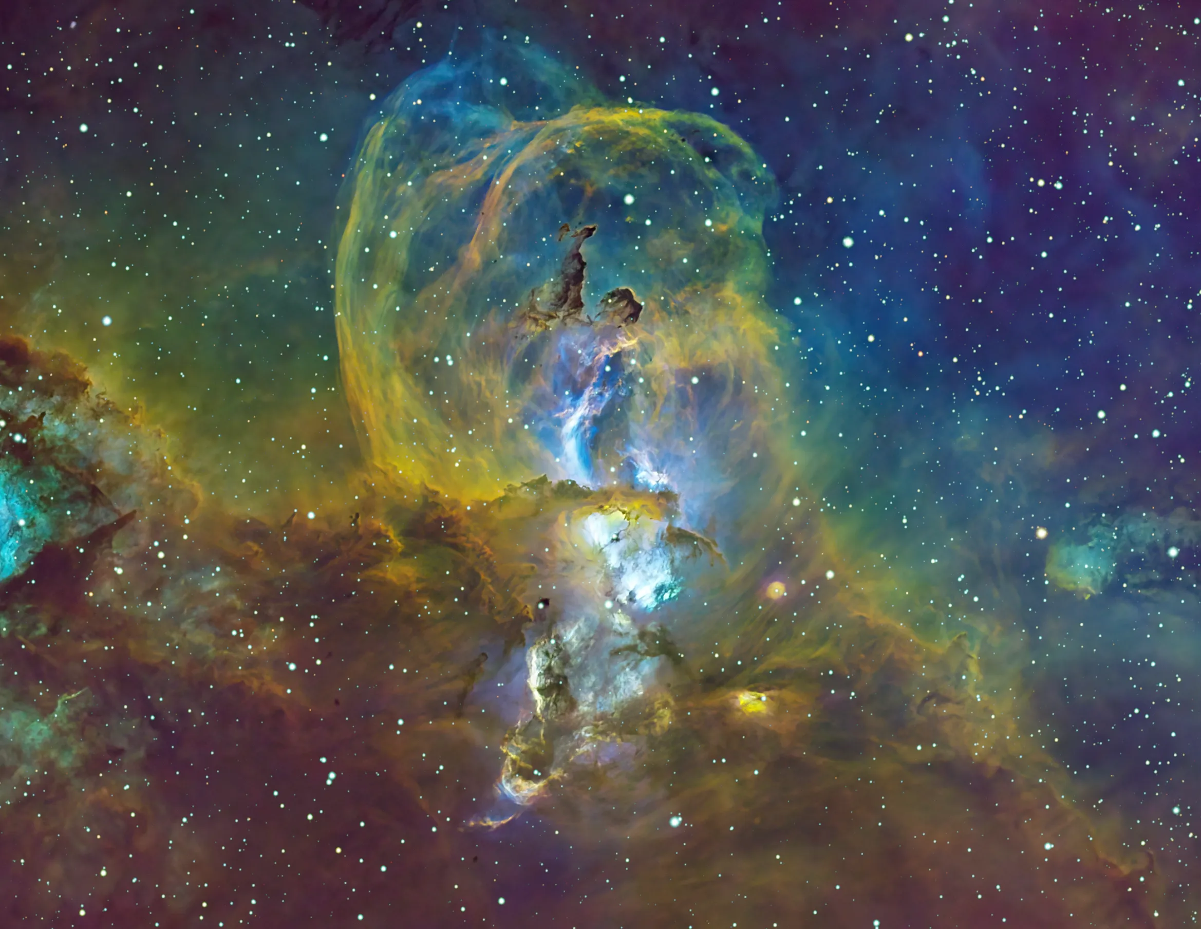 NGC 3579 Nebula in Carina