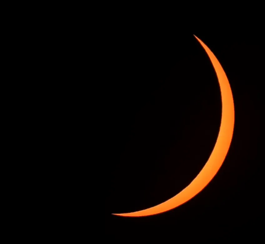Solar Eclipse 2024 from Ozark Hill Observatory