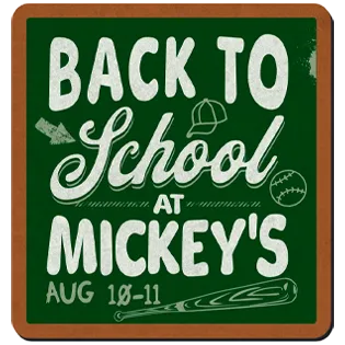 Back to School at Mickey's