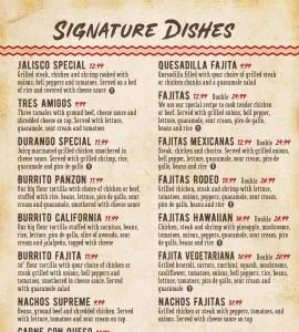 The Rodeo in Okmulgee Signature Dishes