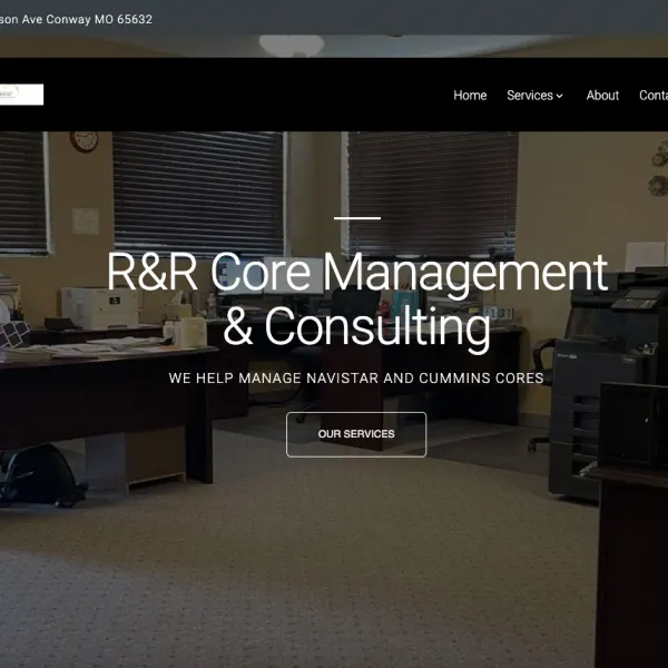 R&R Core Management and Consulting project screenshot