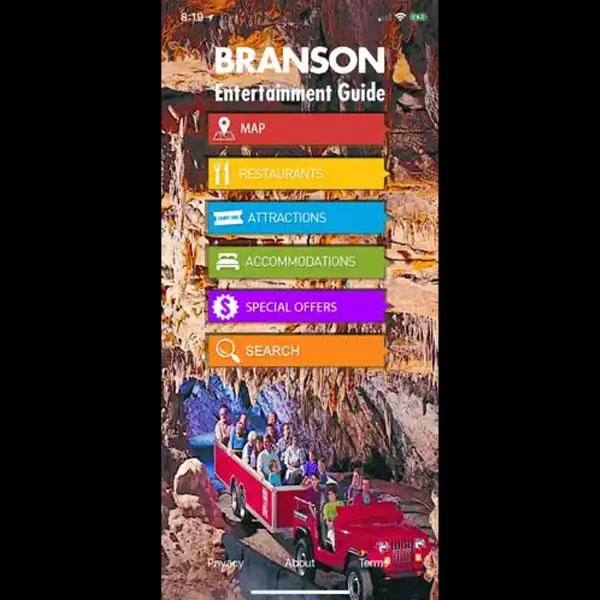 Branson Entertainment Guide project screenshot