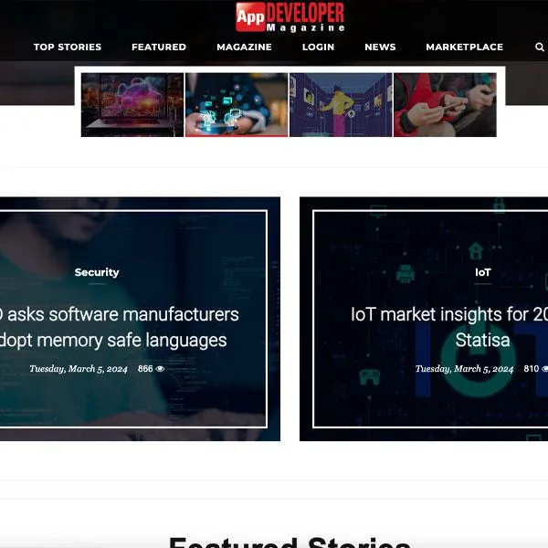 App Developer Magazine project screenshot 2