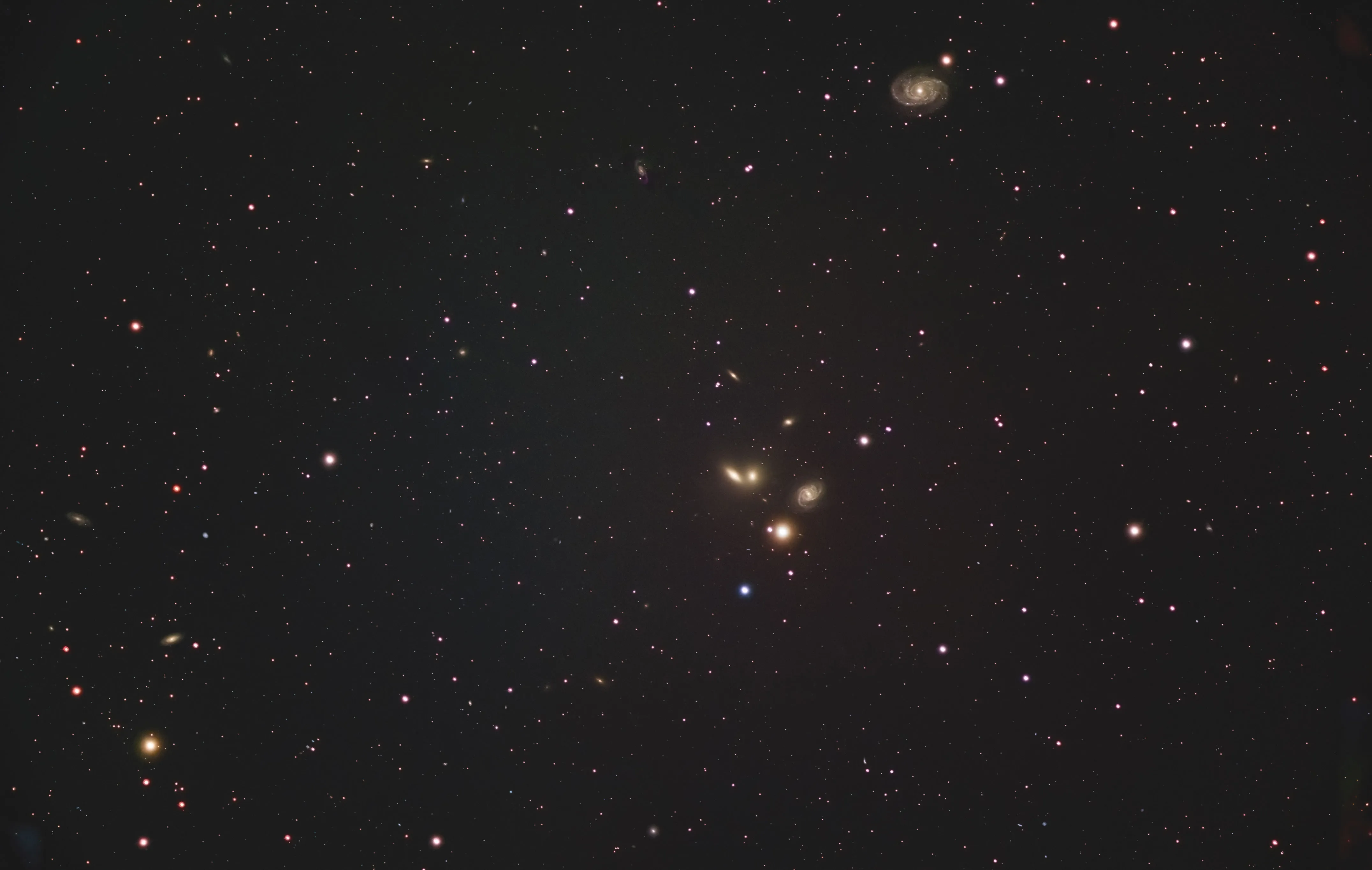 NGC 5353 HCG 68 Hickson Group 68 Galaxies TEC 180 FL APO180FL