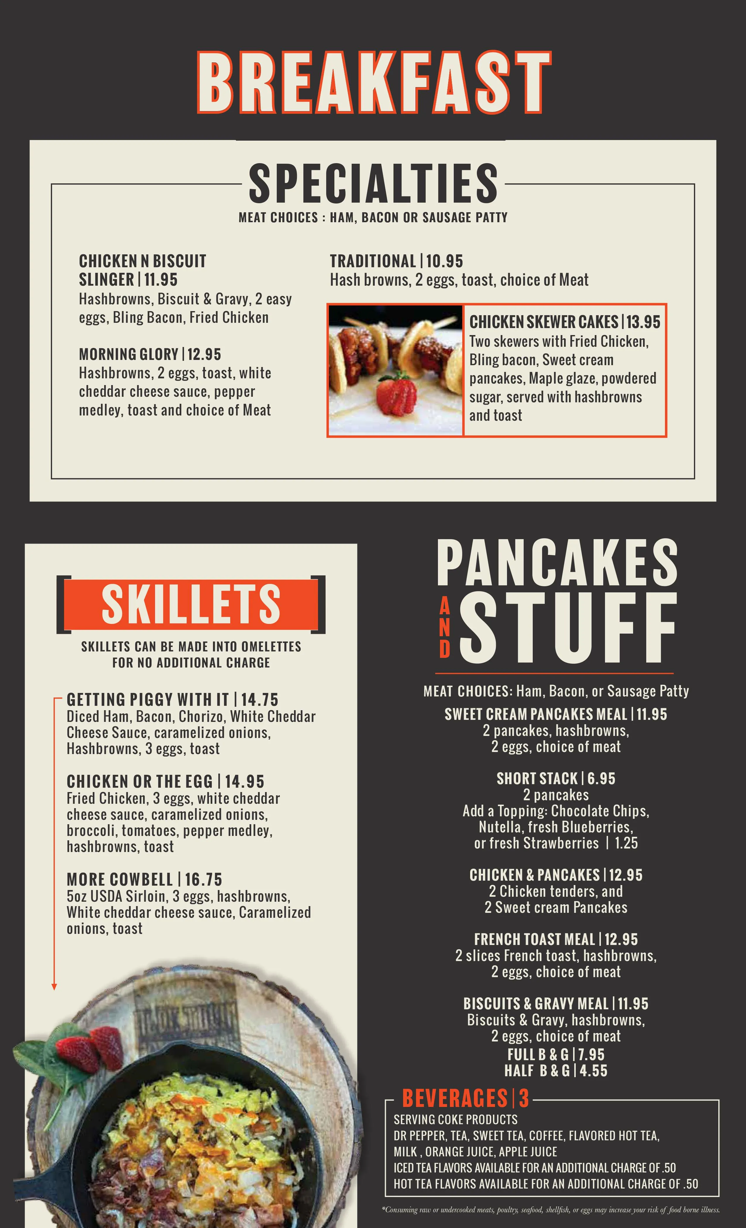 Olde Town South Menu Page 4