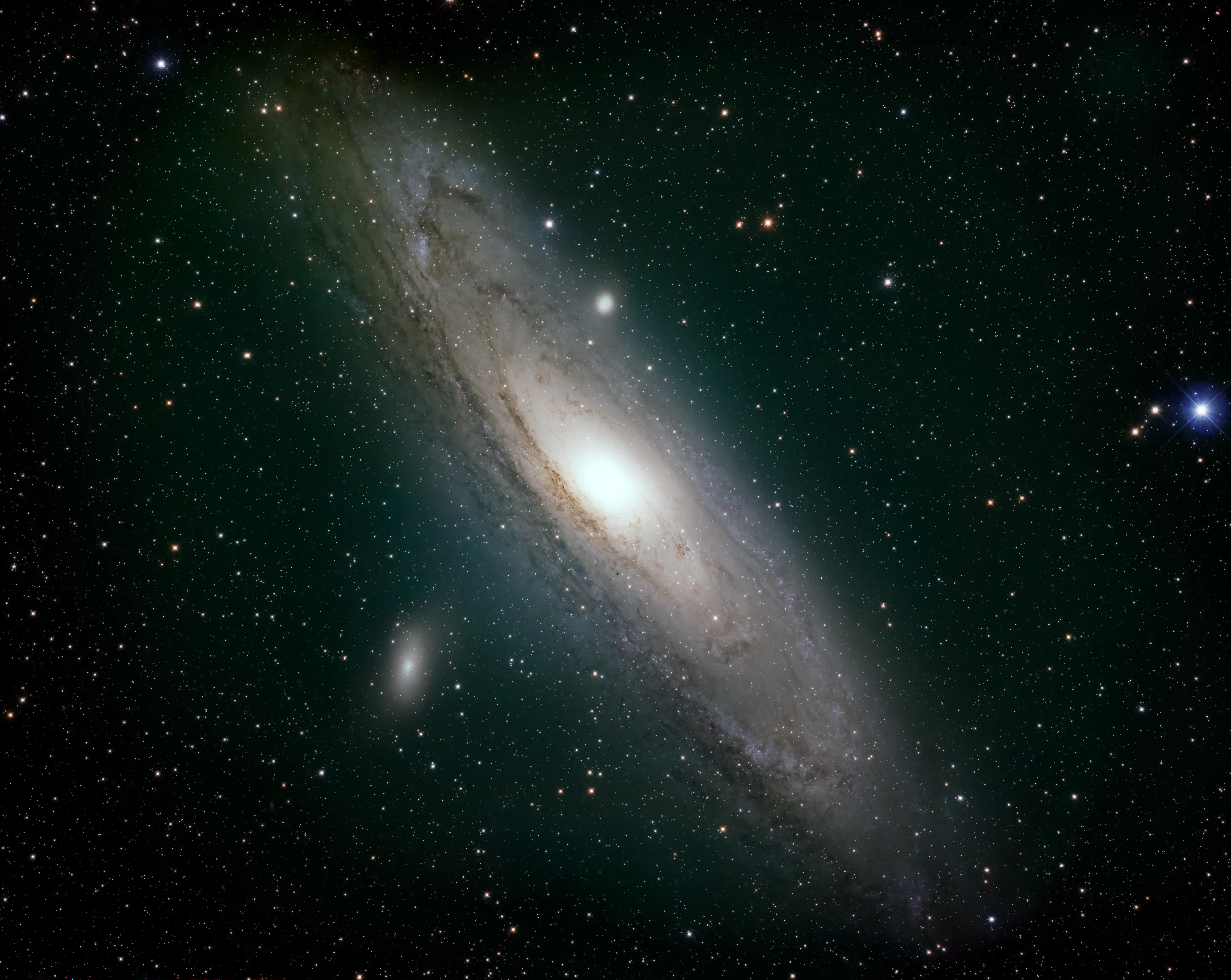 Takahashi Epsilon 160ED and ATIK 16200 astrophoto of Andromeda M31 galaxy Richard Harris Ozark Hills