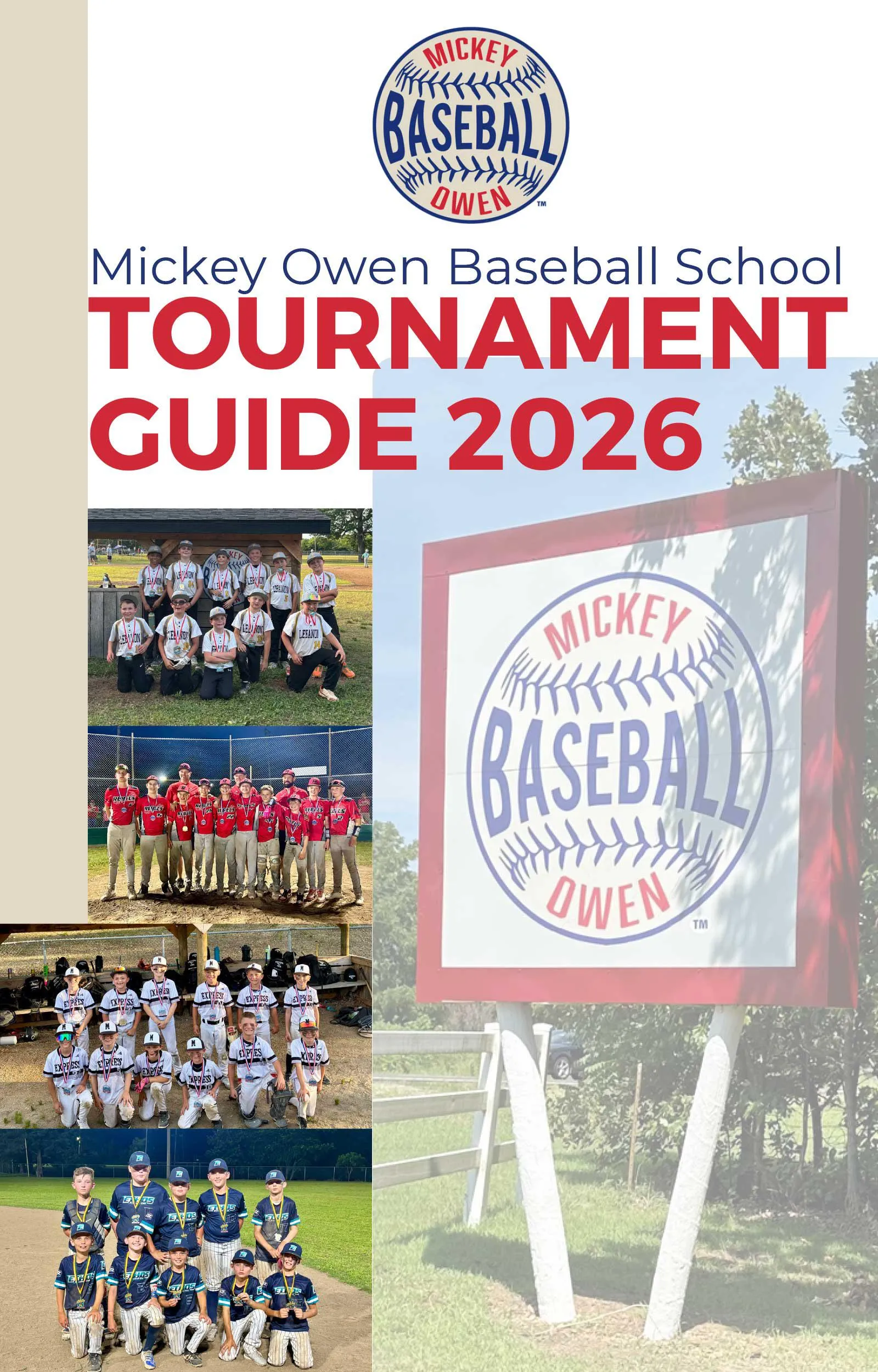 Mickey Owen Tournament Guide page 1.