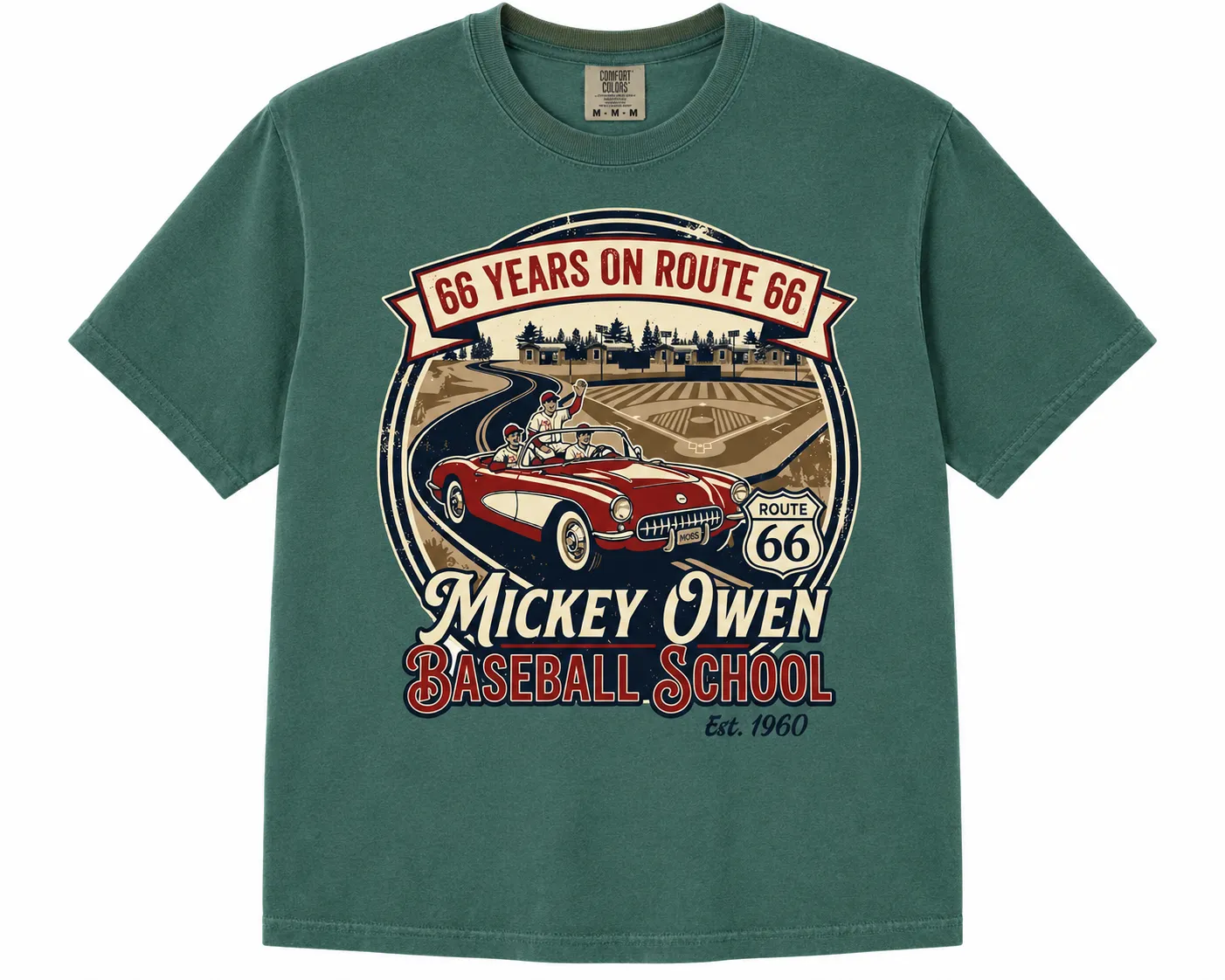 Route 66 Shirt Green