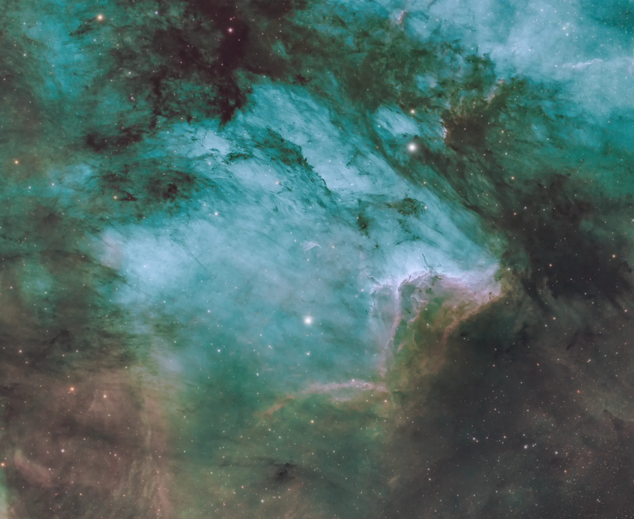 Pelican Nebula with ZWO 461MM camera and Takahashi telescope Pelican Nebula with ZWO 461MM camera and Takahashi telescope
