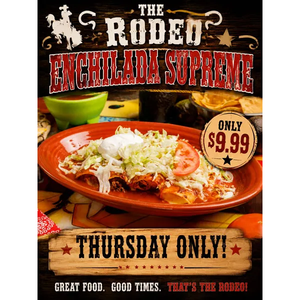 Thursday Enchilada Supreme Special