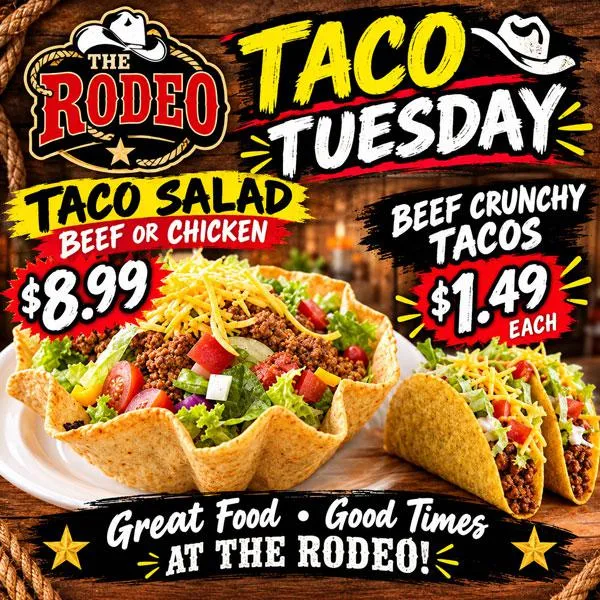 Tuesday Taco Special